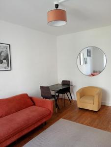 Posezení v ubytování Le Vallier Catane