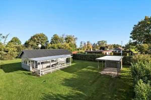 an aerial view of a house in a yard at SB50628-Sydals-Egemose-131 in Skovmose