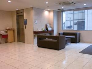 a lobby of a hospital with a waiting room at Smile Hotel Mito - Vacation STAY 99814v in Mito