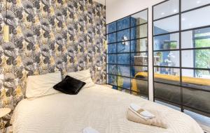 Postel nebo postele na pokoji v ubytování Appartement Proche Plage