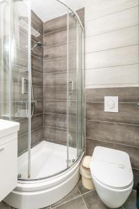 Koupelna v ubytování Studio Pokrivenik 10427a