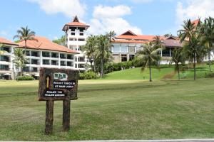 En have udenfor Bintan Lagoon Resort