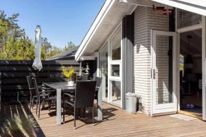 Balkón nebo terasa v ubytování TV1668-Albaek-Lyngstien-10