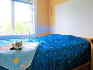 Ένα ή περισσότερα κρεβάτια σε δωμάτιο στο 8 person holiday home in HOVA