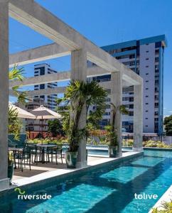 Swimmingpoolen hos eller tæt på 809 - Flat Riverside - Tolive