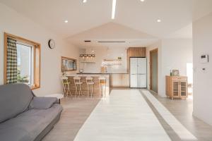 Dapur atau dapur kecil di Jeju March Pension