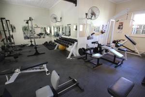 Fitnesscentret og/eller fitnessfaciliteterne på Donkin Country House