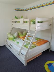 Katil atau katil-katil dalam bilik di Hotel Faxe Schwarzwälder Hof