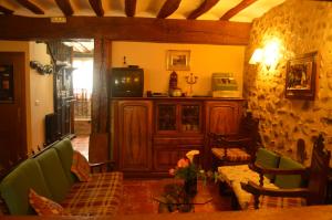 Część wypoczynkowa w obiekcie Casa Rural Uyarra