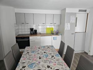 Kuchyň nebo kuchyňský kout v ubytování Große Ferienwohnung mit Küche in Besigheim