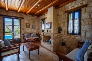 Χώρος καθιστικού στο Villa Afroditi Aresti by Sealand Villas