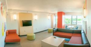 A television and/or entertainment centre at Saint Mary's University Conference Services & Summer Accommodations