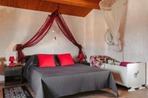 Postel nebo postele na pokoji v ubytování Gîte Le Petit Sableau + 22 fotografií