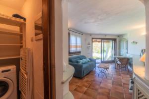 Χώρος καθιστικού στο Villa Cala Bitta