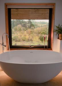 Koupelna v ubytování Cedar Lodge + 37 fotografií