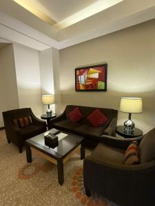 Χώρος καθιστικού στο Dancenter Hotel Near Business Center Al Olaya +9 φωτογραφίες