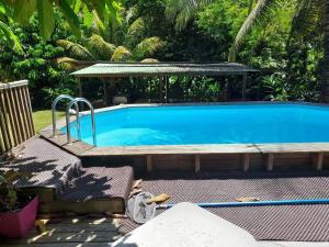 Πισίνα στο ή κοντά στο Appartement spacieux avec piscine à Deshaies, 180 m²