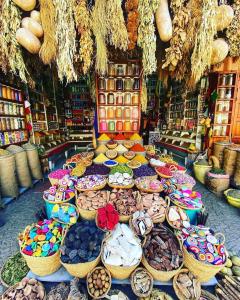 a store filled with lots of different types of food at Elite Escape - Marrakech Centre in Marrakech
