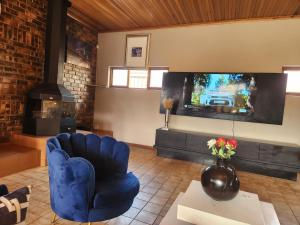 TV a/nebo společenská místnost v ubytování Valley inn guest guest house
