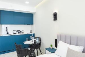 Χώρος καθιστικού στο Marriot Privilage