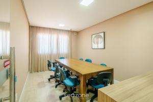 Konferenční prostory v ubytování Condo. c/ Piscina e Academia a 70m da Praia - SMA + 68 fotografií