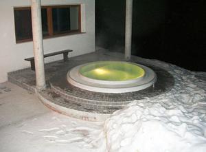 Hotel Gran Mugon v zimě