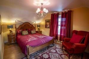 Ένα ή περισσότερα κρεβάτια σε δωμάτιο στο The lodge 3 bed