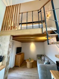 O zonă de relaxare la Galerie-Studio im Grünen mit Frühstück im Hotel Reindahls