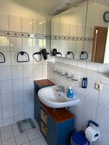 Ένα μπάνιο στο Ferienhaus Darß- Fischland +15 φωτογραφίες