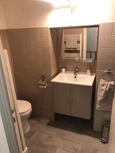 Koupelna v ubytování T3 en duplex au cœur de Piana + 49 fotografií