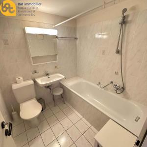 Koupelna v ubytování Scierie E Moiry 222, attique lumineux proche des télécabines