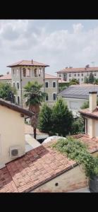 a view from the roof of a building at Elegant & Spacious - 30 min from Venice - King beds! in Treviso