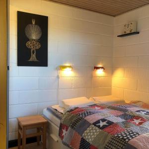 Una cama o camas en una habitación de 30138-Odder-Lundgaardsvej-34