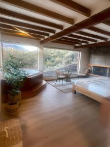 Posezení v ubytování Hotel Tambopaxi