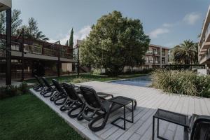 Zahrada ubytování La Urumpta Hotel, AKEN MIND