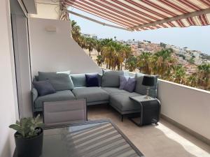 Χώρος καθιστικού στο Colina Blanca Apartament Mirador Azul