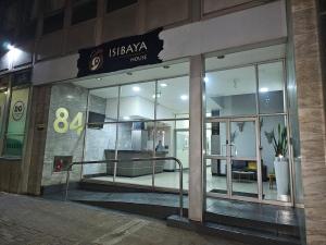 a store front with glass doors on a building at The Orange Corner II in Johannesburg