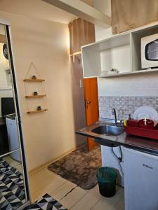 Η κουζίνα ή μικρή κουζίνα στο Studio Asa Sul 9 301