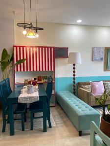 Χώρος καθιστικού στο Mornachy apartment 2 Bedrooms-5 guest-swimming pool