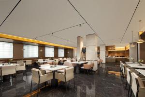 Restaurace v ubytování Atour Hotel Urumqi Normal University Yinchuan Road