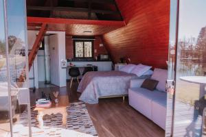 Χώρος καθιστικού στο Vila Gramado +148 φωτογραφίες