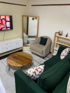 Posezení v ubytování Epic World Stays- 1 Bedroom Claycity, Kasarani