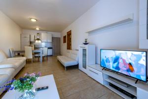 Μια τηλεόραση ή/και κέντρο ψυχαγωγίας στο Villa Andja, a Private Oasis in Istria
