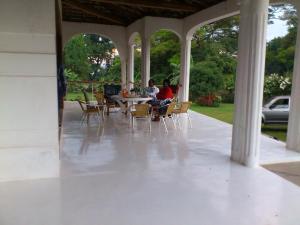 Egg Botanical View tesisinde veranda veya açık alan
