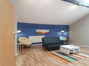Posezení v ubytování Smart Stay Hostel Gdynia