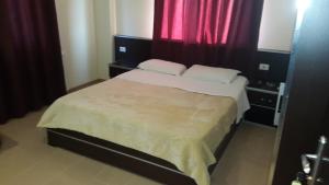 Voodi või voodid majutusasutuse Hotel Alpet toas