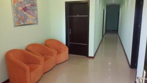 Istumisnurk majutusasutuses Hotel Alpet
