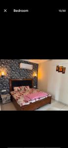 Postel nebo postele na pokoji v ubytování Hotel greenstar