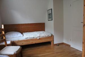 Postel nebo postele na pokoji v ubytování Dirks Haus am Wald + 3 fotografie