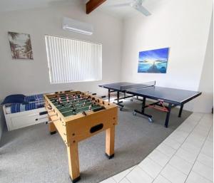 Herní místnost v ubytování White Sands